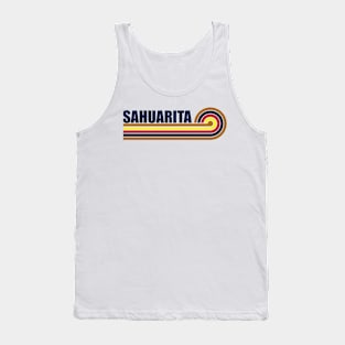 Sahuarita Arizona horizontal sunset Tank Top